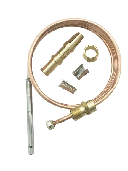 ActyGo 48IN Replacement Oven Snap-On Thermocouple Set 1980-048 for Robertshaw/Montague