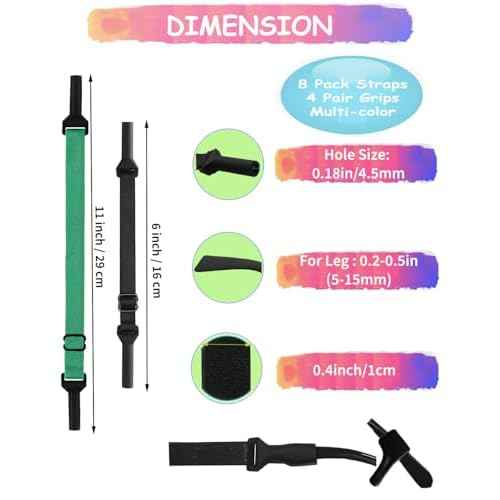 Kids Glasses Strap for Boys, Toddler Glasses Strap for Kids(6.5-10"),Eye Glass Ear Gripper-Eyeglass Ear Grips