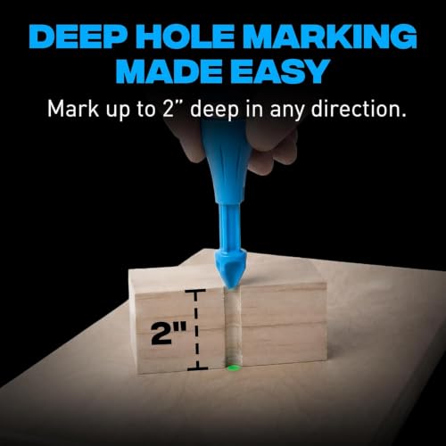 OX Tuff Shot 2-Pack Marking Chalk Spray Deep Hole Marker (2 Pack)