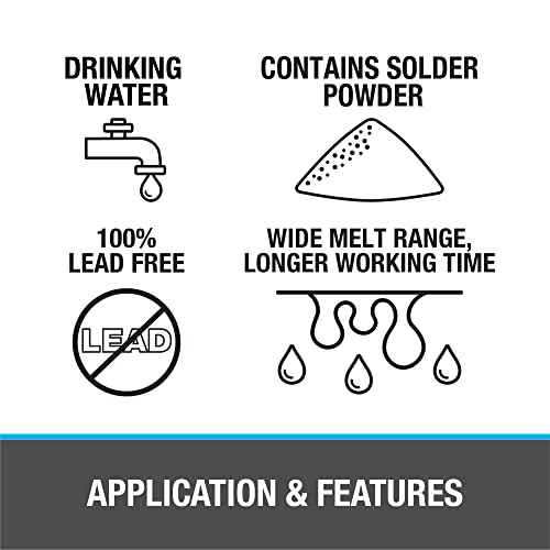 Oatey 50683 1/4lb Silver Safe Flo Solder