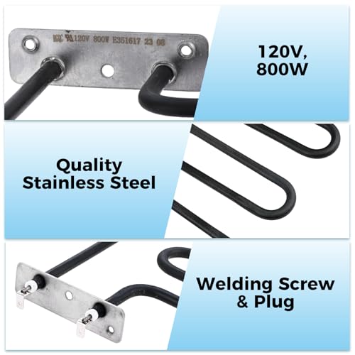800W Masterbuilt/MOOTVGOO 9907090033 Smoking Element Replacement - 120V