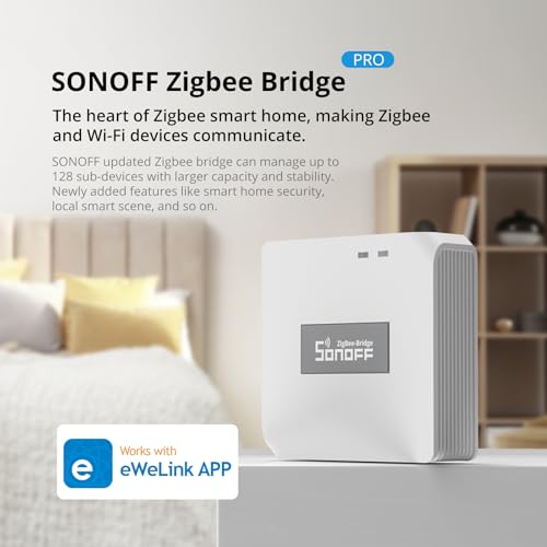 SONOFF Zigbee Bridge Pro Hub - Smart Home ZigBee 3.0 Gateway with APP Control