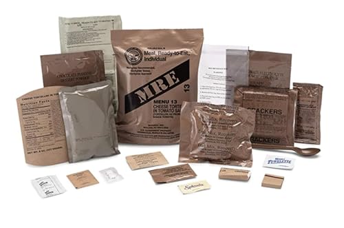 Leevax Military-Grade MRE Meals 24-Meal A&B Bundle, Inspection 2026+ Emergency Food Supply