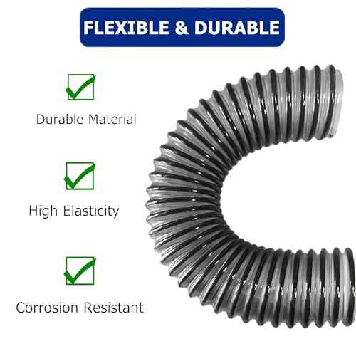 Vacuum Lower Duct Hose Replacement Compatible with Bissell 1/2/3/4/5 Generation Floor Scrubber,Lower Hose Replacements,Vacuum Accessies (1PCS)