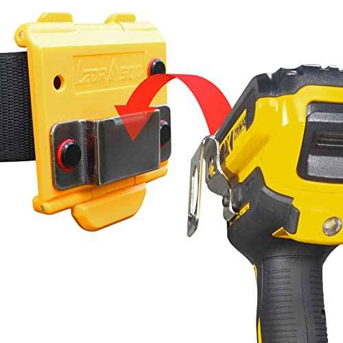 Tape Measure Holder, Drill Holster, Tactical Cordless Tool Belt Clip Holder, Holster with Belt Clip Hook,Small Electrician Tool Pouch with Clip Holster.