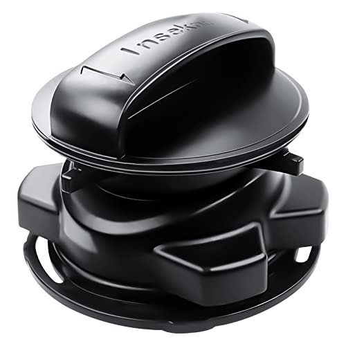Inseknm Black Magnetic Garbage Disposal Stopper - Kitchen Sink Cover Control Part
