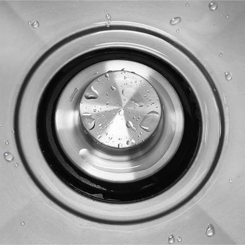 2 Pack Kitchen Sink Stopper for Garbage Disposal Stopper, Stainless