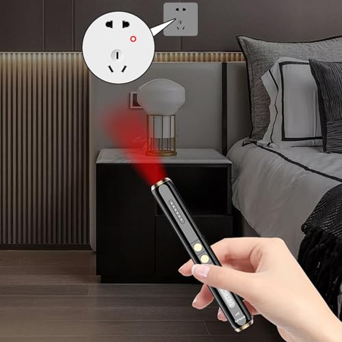 Hidden Camera Detectors ? Small Anti Spy with Audio/Video GPS Tracker RF Detector for Wireless Cameras and Cars Tracking Device - Mini Travel Pen for Finding Spying Voice Recorder Bug Devices S4