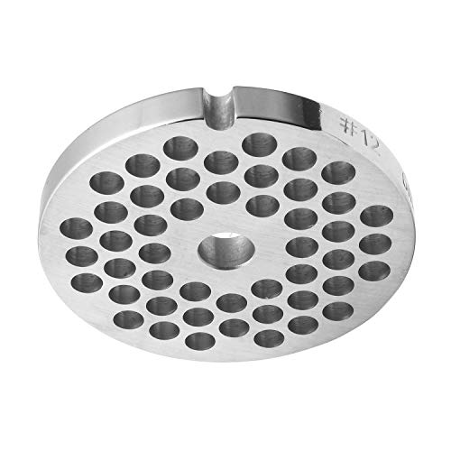 iVict 2.75" 69mm 6/25 Hole Stainless Steel Meat Grinder Plate & Blades
