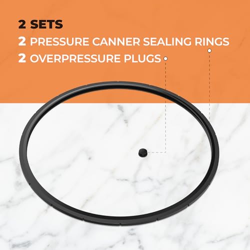 Pokin 09985 Pressure Canner Sealing Ring for Presto 16-23 Qt (Includes 23 Quarts)