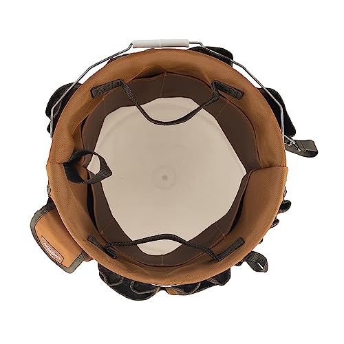 Bucket Boss Bucketeer Bucket Tool Organizer Pack of 1 in Brown - Fits 5-Gallon Buckets