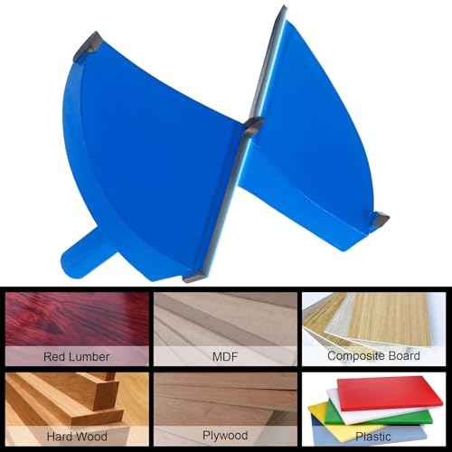 Forstner Drill Bit 1-1/2 Inch / 38mm Tungsten Carbide Wood Hole Saw Auger Opener Round Handle 1.5" Woodworking Hinge Hole Drilling Boring Bit Cutter for Pressed Board Plastic Wood