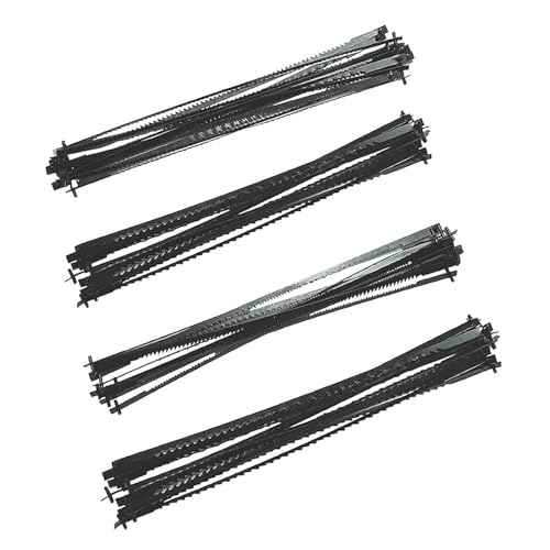 5 Inch Scroll Saw Blade Pin End Assortment (48 Pack, 12PCS Each 10TPI, 15TPI, 18TPI, 24TPI)