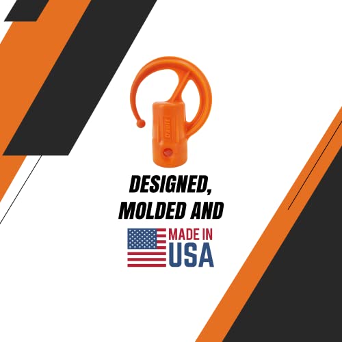 DAULT American-Made Heavy Duty Garage Storage Hooks for Stihl Kombi Attachments | Tool Organizer Hangers | Wall Mount Utility Hooks | Set of 3 | Made in U.S.A. (Patented)