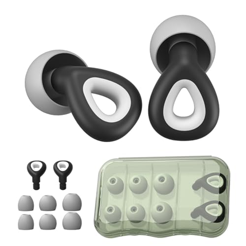 Ear Plugs for Sleeping Noise Cancelling,Soft Silicone Reusable Ear Plugs for Noise Reduction(24dB),High-Fidelity Hearing Protection,Customizable Fit for Sleep,Deep Focus,Concerts & Travel