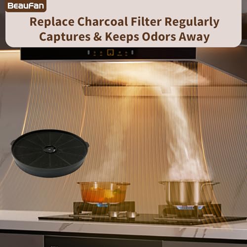 Beaufan 2 Pack CFK1-TM Charcoal Filter Replacement for Cosmo UC30 UC36 UMC30 UMC36 & Compatible Tieasy JOEAONZ FIREGAS