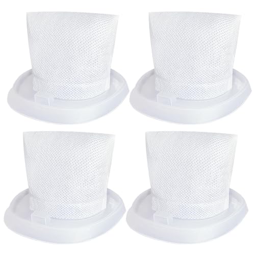 4 Pack HNVCF10 Replacement Filter Compatible with Black & Decker Power Tools HNVCF10 Hand Vacuum HNVC215B10, HNV215B12, HNVC215BW52, HNVC115J06, HNVC115B22, HNVC220BCZ01, HNVC220BCP07 (4)