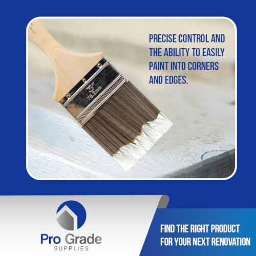 Pro Grade - Paint Brushes - 2Pk - Paint Brush Set