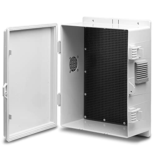 Namunanee 13x9.2x5.6 Inch Outdoor Electrical Junction Box Waterproof ABS Enclosure