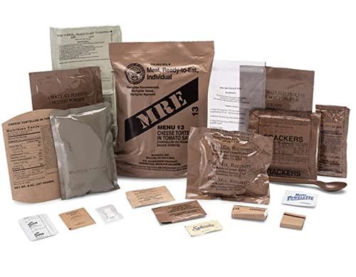 Ameriqual 24ct US Military Surplus MRE Meals Ready to Eat 2021 Inspect A+B Bundle