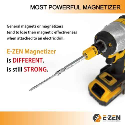 Multi-Function Powerful Magnetizer ULTRA - Universal Magnetic Tool for Screwdriver & Drill Bits (Red)