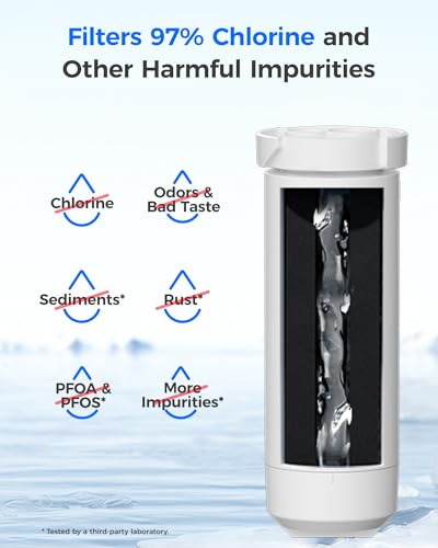 Waterdrop XWF Water Filter Replacement 3-Pack for GE WR17X30702 No Chip - Compatible