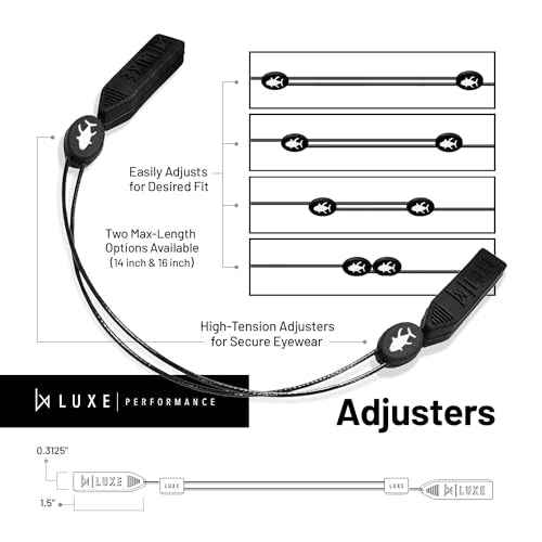 Glasses Strap- Eyewear Retainer, Sunglasses Strap, Eyeglasses Strap, Adjustable Cable Straps, Glasses Holder