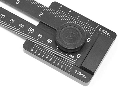 WEN ME251R 10-Inch Aluminum Offset Marking Gauge with Laser-Etched Scale - Sibling Variant: Offset Marking Gauge