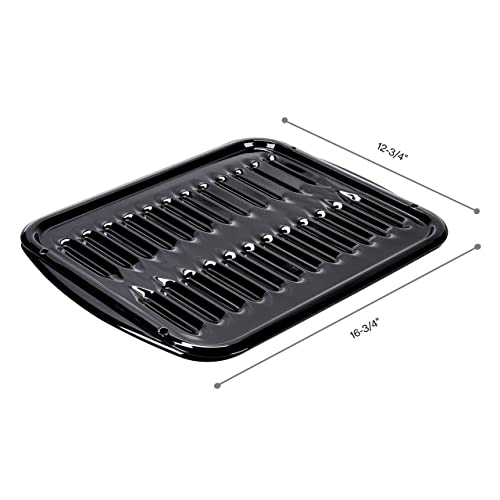 Whirlpool OEM Broiler Pan with Roasting Rack Replacement