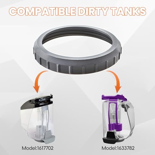 Bissell ProHeat 2X Revolution Dirty Tank Ring Cap replacement