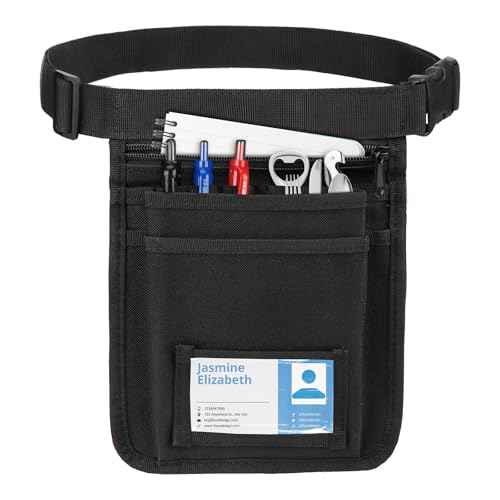 Server Waist Pouch,Restaurant Waitress Accessories Bag,Utility Money Bag Working Serving Apron for Waiter Waitress