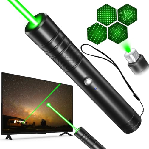 MIPREZT Professional Rechargeable Green Laser Pointer Long Range for Presentations & Astronomy - Variation 1