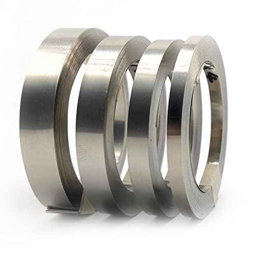 Pure Nickel Strips for Lithium Battery Pack Welding 99.6% Purity,32ft 0.2 * 8mm Nickle Tabs for 18650 26650 Battery Pack Spot Welding and Soldering (32ft 0.2X8mm)
