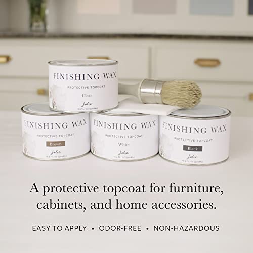 Jolie Finishing Wax 120ml Clear Protective Topcoat for Interior Furniture & Decor