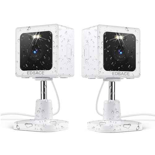 Weatherproof Indoor and Outdoor IP65 2K Wi-Fi Smart Home Security Camera with Color Night Vision, 2-Way Audio, Wireless Camera for Pets, Babies, Dogs & Cats, Nanny, Elderly Video Surveillance (2)