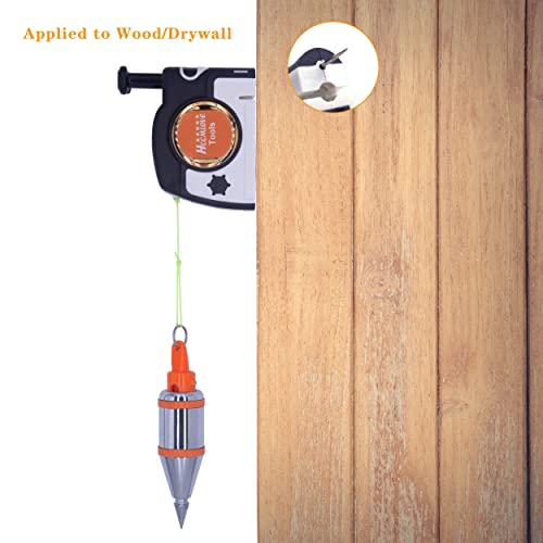 Plumb Bobs Magnetic - 15 oz(425g) Rite With 14.5 ft(4.5m)