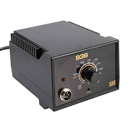 Soldering Station, 110V 60W 936 Power Iron Frequency Change Desolder Electric Welding Station Hot Air Rework Station Welder Tool for Circuit Board Soldering Laptop Repairing
