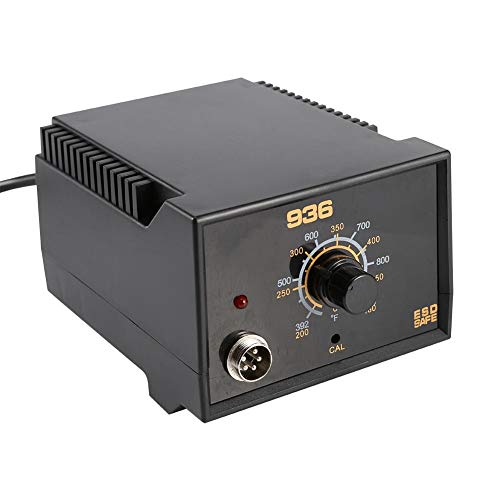 Soldering Station, 110V 60W 936 Power Iron Frequency Change Desolder Electric Welding Station Hot Air Rework Station Welder Tool for Circuit Board Soldering Laptop Repairing