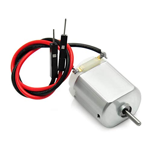Miniature DC Motor 1.5V-6V for Arduino Robotics Projects - Pack of 6