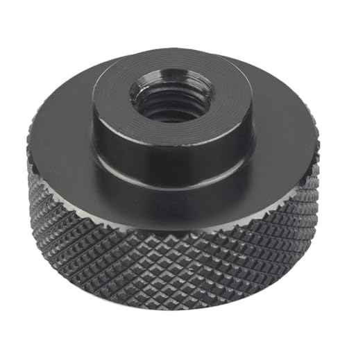 3mirrors Welding Hood (Pipeliner) Helmet Fasteners Headgear Replacement Parts Accessories Screws Flip Hood Aluminum - 1 Pair (Black Anodized Knurled)