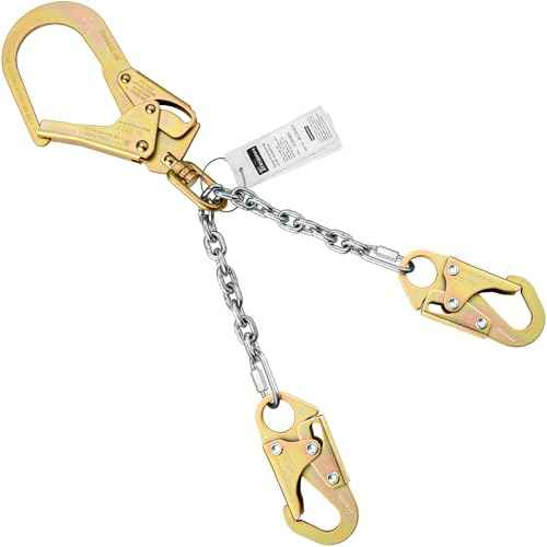 TRSMIMA Rebar Positioning Chain Assembly - Safety Lanyard Fall Protect ...