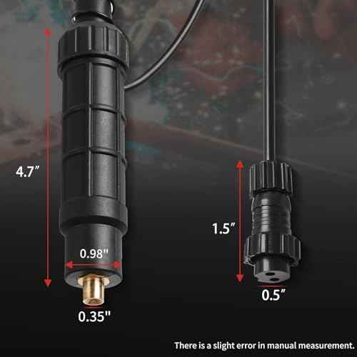 Professional 2.5m MIG Welding Torch 250Amp-Heavy Duty Euro Style Gun with 8.2ft Cable, Compatible with Most MIG Welders, Ergonomic Handle & Durable Copper Contact Tips (DIY & Industrial Use)