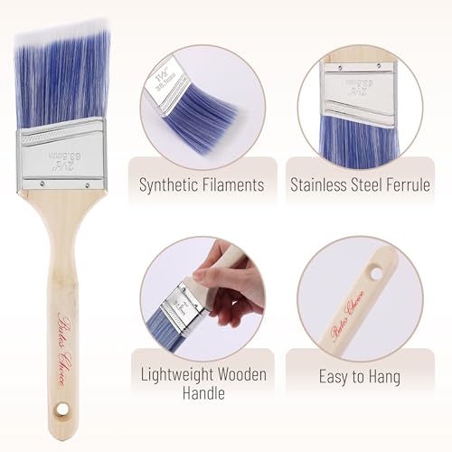 Bates Choice Microfiber 9-Inch Paint Roller Kit, 19 Pieces with Frames & Accessories