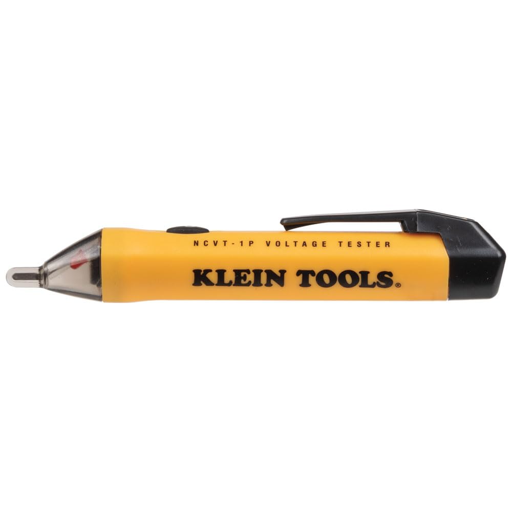 Klein Tools NCVT1PKIT Electrical Tester Kit with Non-Contact Low Voltage Test Pen, 50 to 1000V AC and GFCI Receptacle Tester, 2-Piece