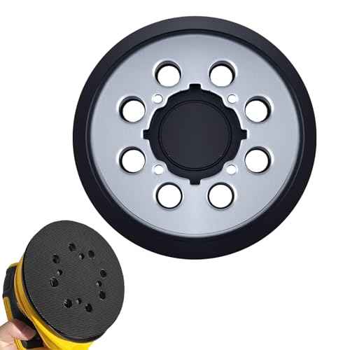 1 Pack Sander Replacement Pad for Dewalt, 5-Inch 8 Holes Hook and Loop Aluminum Alloy Orbital Sander Replacement Pad for DWE6421/6421K, DWE6423/6423K, DCW210B, DWE64233, N329079