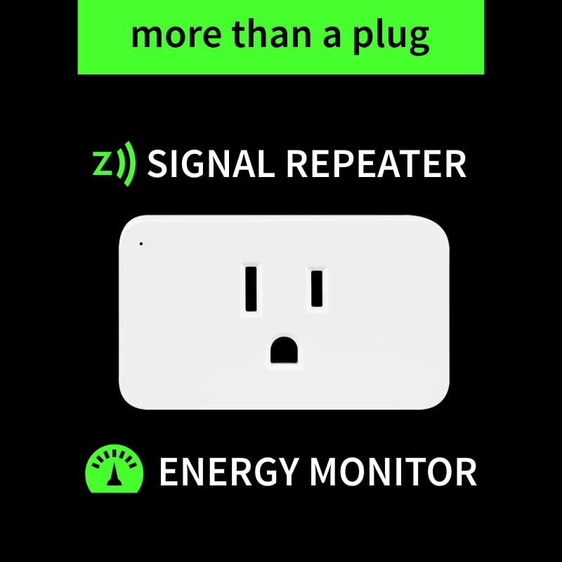ZOOZ 800LR Z-Wave Long Range Smart Plug - Compatible with Z-Box, Home Assistant & Hubitat