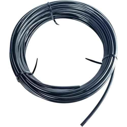 1/4" OD Black Nylon Air Brake Tubing - 35ft -Air Line - Pneumatic Air Hose for Trucks & Trailers-DOT Approved for Air Brake Tubing Suspension Or Fluid Transfer
