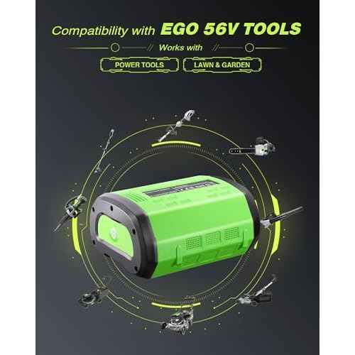FirstPower 5.0 56V Replacement Battery for EGO Power+, Compatible for EGO Power+All 56V Cordless Power Tools Lithium-iON Battery