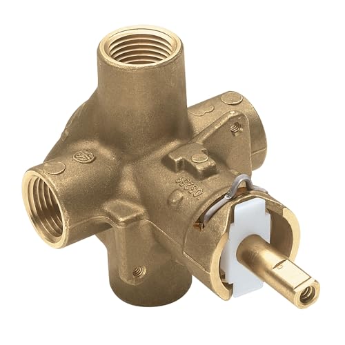 Moen 2510 PosiTemp Pressure-Balancing Brass Tub & Shower Valve 0.5 / with IPS Connections