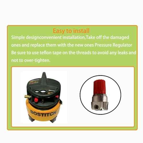 Air Compressor Pressure Regulator For Bostitch Husky Hitachi and Craftsman Senco (AB-9051116)